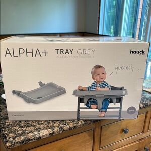 Hauck Alpha+ Tray Grey Accessory for Highchair